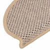 vidaXL Samolepilne preproge za stopnice sisal 30 kosov 65x21x4 cm bež