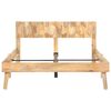 vidaXL Posteljni okvir iz trdnega mangovega lesa 120x200 cm