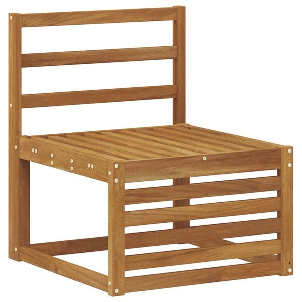 vidaXL Sedežne garniture 6 pcs Naravna Masiven les akacije