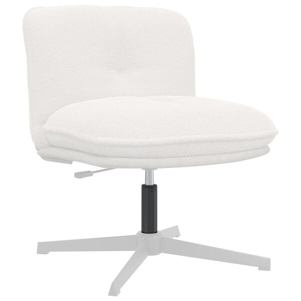 vidaXL Plinski valj pisarniškega stola Črna 9 cm elezo