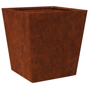 vidaXL Garden Planter 40x40x40 cm Vremensko odporno jeklo