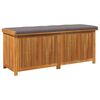vidaXL Zunanja &scaron;katla za blazine 150x50x60,5 cm trden les jelke