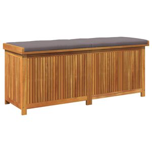 vidaXL Zunanja &scaron;katla za blazine 150x50x60,5 cm trden les jelke