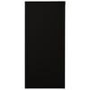 vidaXL Omara z drsnimi vrati črna 90x40x90 cm jeklo