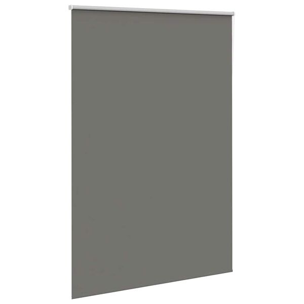 vidaXL Roleta Blackout siv 150x210 cm &Scaron;irina tkanine 146,6 cm