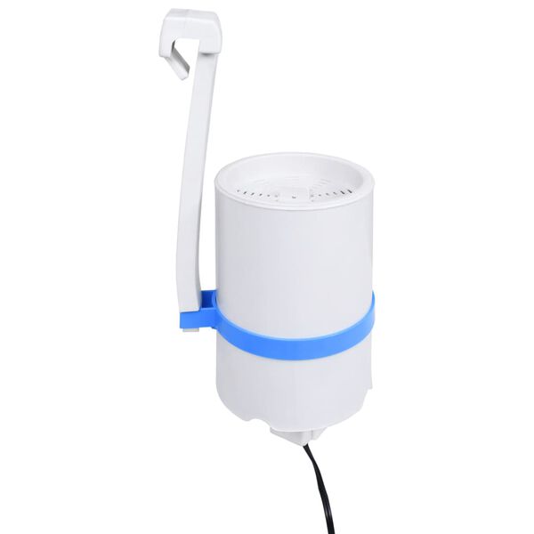 vidaXL Viseči lovilec umazanije in črpalka z adapterjem 16 cm plastika