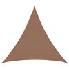 vidaXL Senčna platna Taupe 2 x 2 x 2 m HDPE