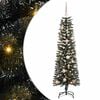 vidaXL Umestno božično drevo Zelena 150 cm PVC, plastika in jeklo