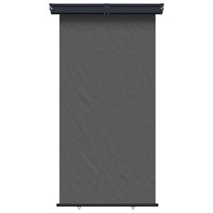 vidaXL Balkonski stranski nadstre&scaron;ek 100% poliester, železo, jeklo