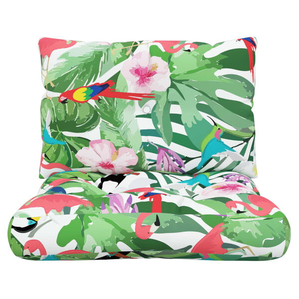 vidaXL Blazine za palete 2 kosa večbarvno oxford blago