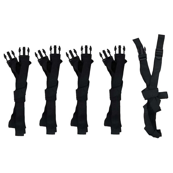 vidaXL Pokrivalo za čoln modro 620x214x40 cm