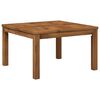 vidaXL Klubska miza Naravna 60 x 60,5 x 36 cm Masiven les akacije