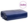 vidaXL Ponjava modra 3x4 m 650 g/m&sup2;