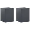 vidaXL Stojalo za rastline 2 pcs Antracit 30 x 30 x 40 cm