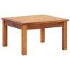 vidaXL Vrtna klubska mizica 60x60x36 cm trden akacijev les