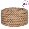 vidaXL Vrv iz jute 25 m dolžina 36 mm debelina