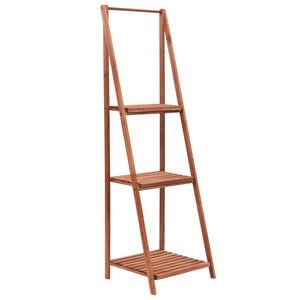 vidaXL Stojalo za rože iz cedrovine 45x40x145 cm