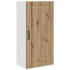 vidaXL Omarica na steni PORTO Umetni hrast 50 x 31 x 100 cm