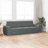 vidaXL Sofa postelja 200cm Temno siva blago