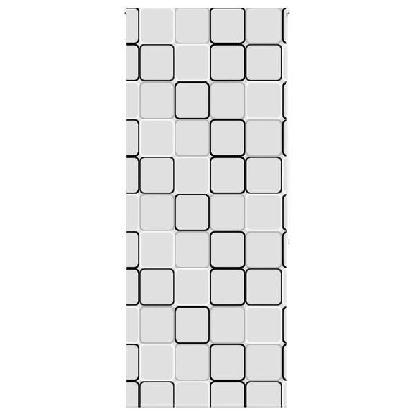 vidaXL Rolo zavesa za prho 90x240 cm širina tkanine 86 cm