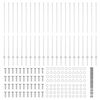 vidaXL Ograja s stebrom srebrna 1,5 x 50 m Jeklo