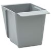 vidaXL Cvečni zaboji za euro palete 12 kos Svetlo siva 14 x 9 x 9,5 cm