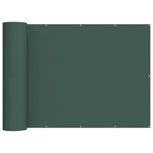 vidaXL Zaslon za zasebnost na balkonu 200 x 500 cm Blago s PU prevleko
