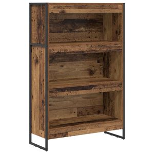 vidaXL Knjigovni omar 80 x 30 x 121 cm Inženirski les Star les