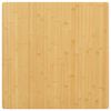 vidaXL Mizna plo&scaron;ča 80x80x2,5 cm bambus