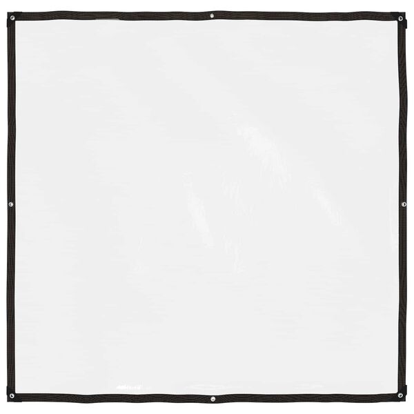 vidaXL Tarpaulin s očesi Transparentno 2 x 2 m Polietilen