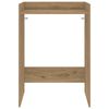 vidaXL Omara za pralni stroj Oreh 67,5 x 62 x 97 cm Konstruiran les