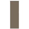 vidaXL Zatemnitvena rolo senčila kavne barve 50x130 cm, &scaron;irina blaga 45,7 cm, poliester