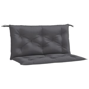 vidaXL Blazina za vrtno klop 2 kosa antracit 100x50x7cm oxford tkanina