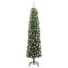 vidaXL Umetno božično drevo z LED lučkami Zelena 180 cm