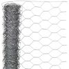 Nature Žična mreža &scaron;estkotna 1x10 m 40 mm galvanizirano jeklo