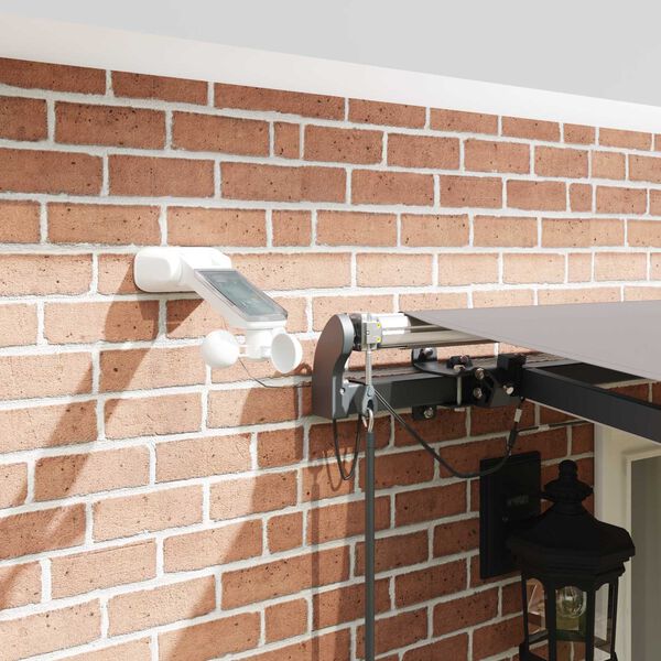 vidaXL Tkanina za senčnik z Svetlo siva 500 &times; 300 cm Poliester