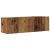 vidaXL TV omara 4-delna stenski stari lesni inženirski les
