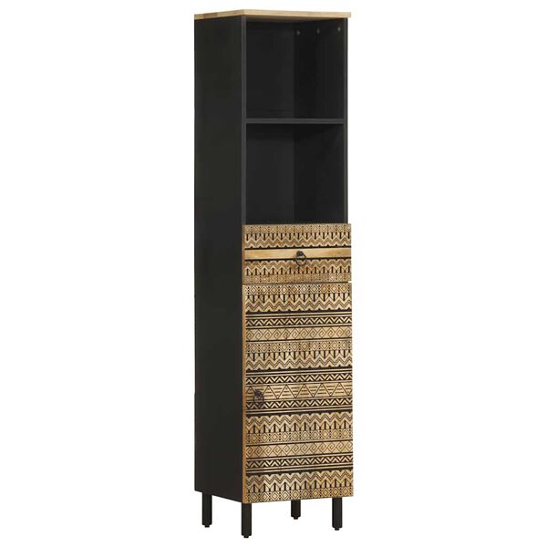 vidaXL Kopalni&scaron;ka garnitura 5-delna trden mangov les