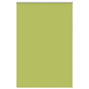 vidaXL Rolo zatemnitvena zavesa z listi zelene barve 145x210 cm, &scaron;irina blaga 141,6 cm, poliester