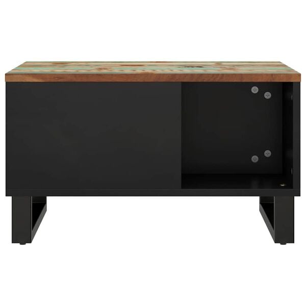 vidaXL Klubska mizica 60x50x35 cm trden predelan les