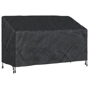 vidaXL Pokrov za vrtno klop 165 x 70 x 65 / 94 cm 210D Oxford tkanina