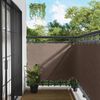 vidaXL Balconska mreža Taupe 110 x 400 cm Oxford tkanina