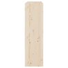 vidaXL Knjižna omara/pregrada 80x30x103,5 cm trdna borovina