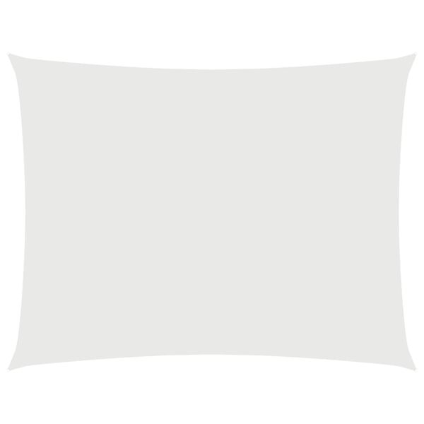 vidaXL Senčno jadro oksford blago pravokotno 2x3 m belo