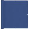 vidaXL Balconska mreža Modra 110 x 700 cm Oxford tkanina