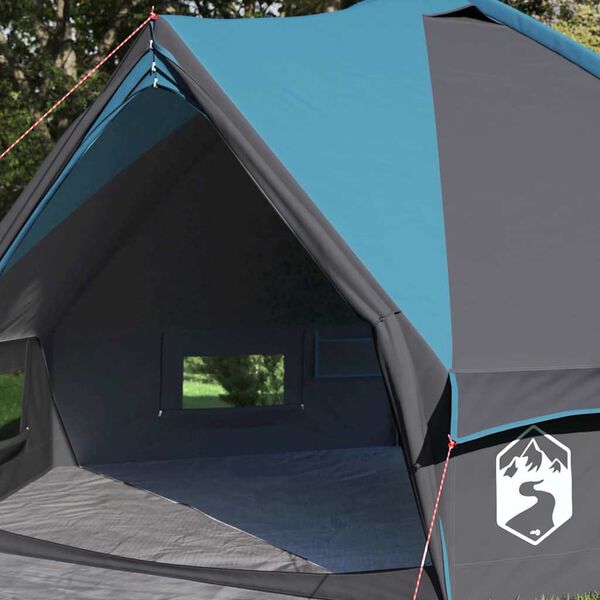 vidaXL Teepee &scaron;otor s streho Modra in siva 490 x 410 x 210 cm