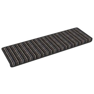 vidaXL Samolepilni stopni&scaron;čni tepihi 15 kos 65 x 21 x 4 cm Non-Slip