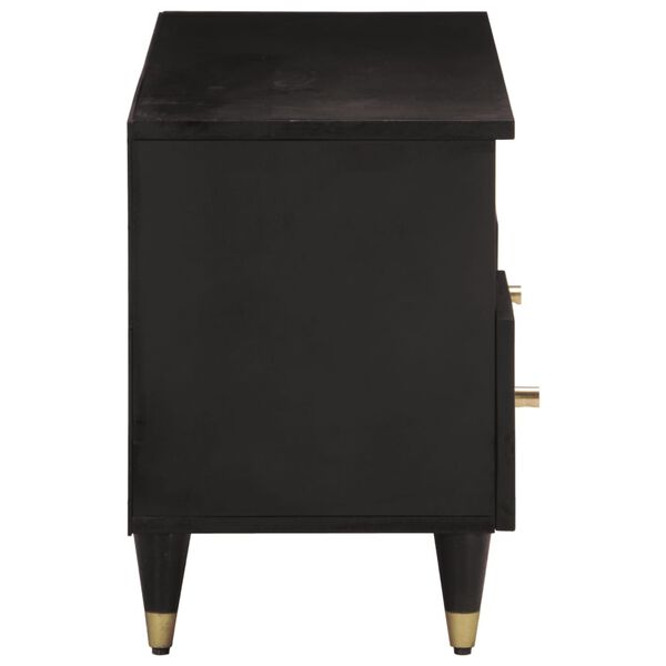 vidaXL TV omarica 100x33x46 cm trden mangov les