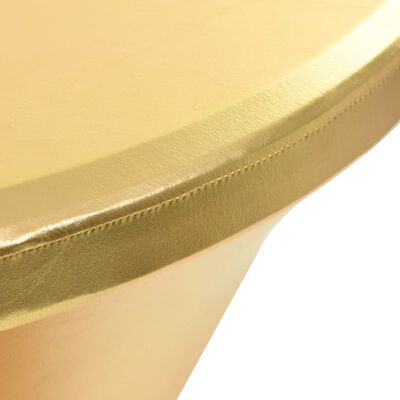 vidaXL Pregrinjala za mizo 2 kosa raztegljiva 60 cm zlata