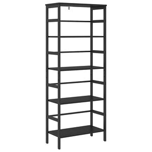 vidaXL Knjižna polica 4 nivojev 60 x 29,5 x 149 cm Inženirski les